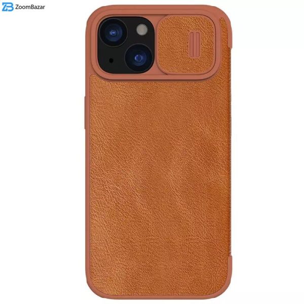 کیف کلاسوری نیلکین مدل Qin Pro Leather مناسب برای گوشی موبایل اپل iPhone 15