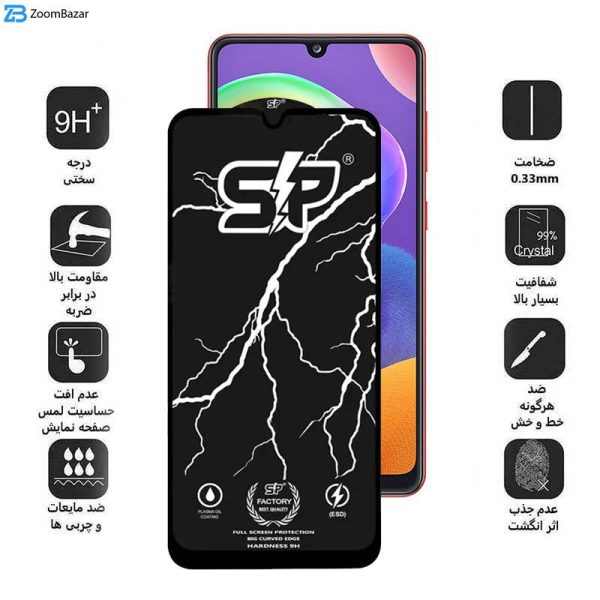 محافظ صفحه نمایش اپیکوی مدل SP Factory مناسب برای گوشی موبایل سامسونگ Galaxy A31 4G/A30 4G/A30s 4G/A50s/A20 4G