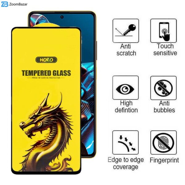 محافظ صفحه نمایش اپیکوی مدل Golden Dragon مناسب برای گوشی موبایل شیائومی Poco X5 Pro/ X5/ X4 Pro 5G/ X3 Pro/ X3 NFC/ X3