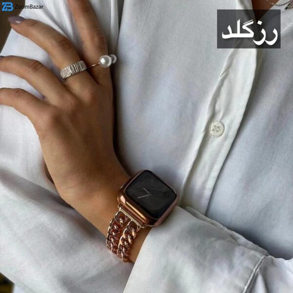 بند اپیکوی مدل Cartier Chains-20mm مناسب برای ساعت هوشمند سامسونگ Galaxy Watch 4/5/6/ َActive1/2