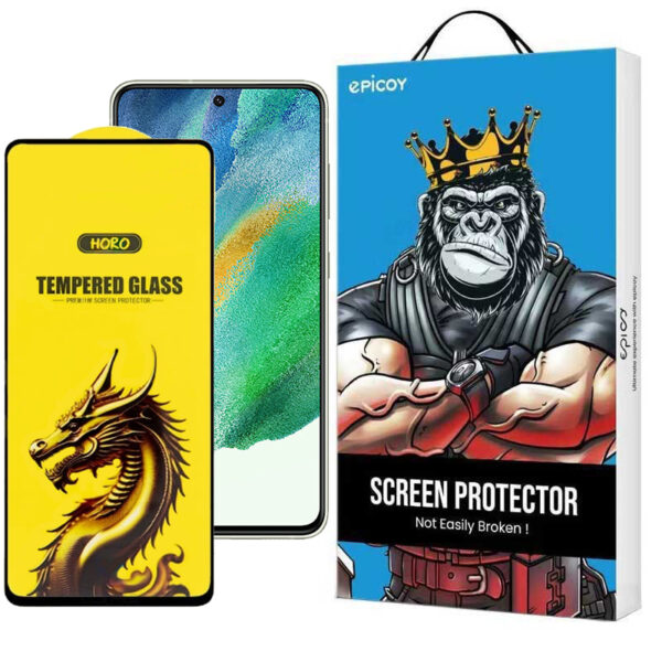 محافظ صفحه نمایش اپیکوی مدل Golden Dragon مناسب برای گوشی موبایل سامسونگ Galaxy S21 FE 5G