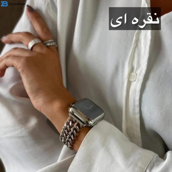 بند اپیکوی مدل Cartier Chains-20mm مناسب برای ساعت هوشمند سامسونگ Galaxy Watch 4/5/6/ َActive1/2