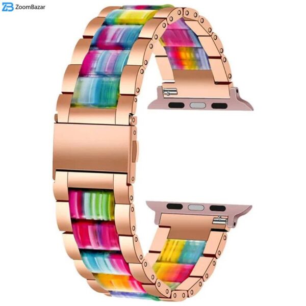 بند اپیکوی مدل Cartier Opal مناسب برای اپل واچ 42/44/45/49 میلی متری