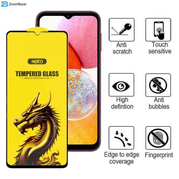 محافظ صفحه نمایش اپیکوی مدل Golden Dragon مناسب برای گوشی موبایل سامسونگ Galaxy A14/ Xcover7