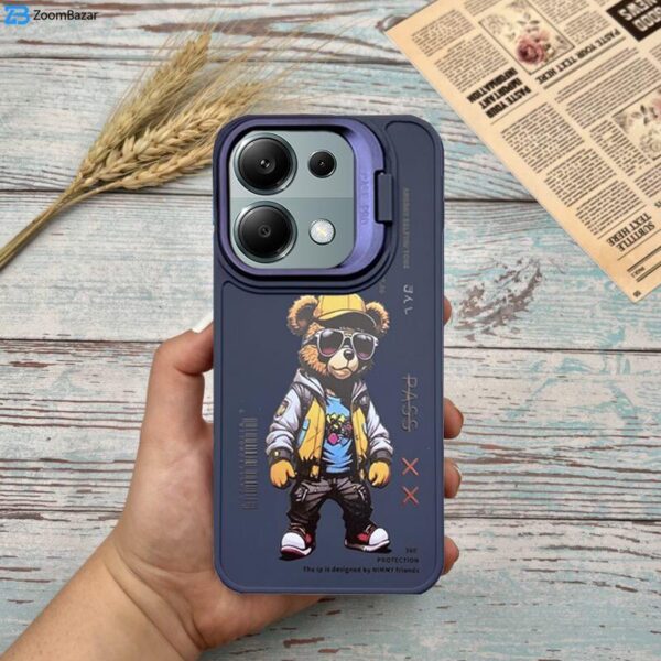 کاور اپیکوی مدل Paddington Bear مناسب برای گوشی موبایل اپل iPhone 13/14