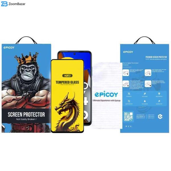 محافظ صفحه نمایش اپیکوی مدل Golden Dragon مناسب برای گوشی موبایل شیائومی Poco M4 Pro 5G / X4 GT / X3 GT