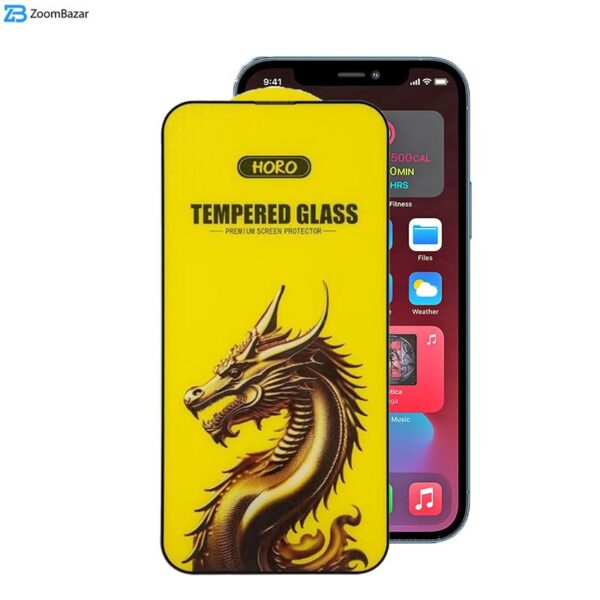 محافظ صفحه نمایش اپیکوی مدل Golden Dragon مناسب برای گوشی موبایل اپل iPhone 12 Pro Max