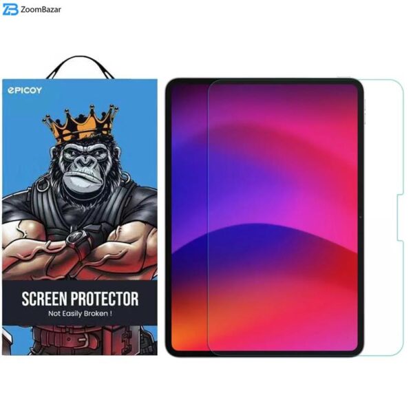 محافظ صفحه نمایش 5D اپیکوی مدل Super Power مناسب برای تبلت اپل iPad Pro 11 2024/ Air 11 2024