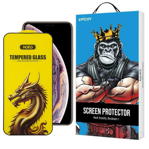 محافظ صفحه نمایش اپیکوی مدل Golden Dragon مناسب برای گوشی موبایل اپل iPhone 11 Pro/ XS / X