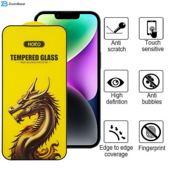 محافظ صفحه نمایش اپیکوی مدل Golden Dragon مناسب برای گوشی موبایل اپل iPhone 13 / 13 Pro/ 14