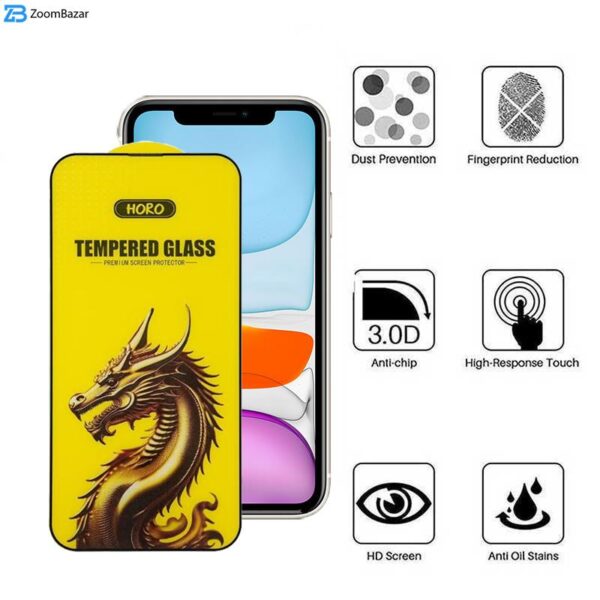 محافظ صفحه نمایش اپیکوی مدل Golden Dragon مناسب برای گوشی موبایل اپل iPhone 11/ XR