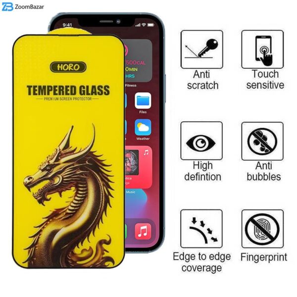 محافظ صفحه نمایش اپیکوی مدل Golden Dragon مناسب برای گوشی موبایل اپل iPhone 12 Pro Max