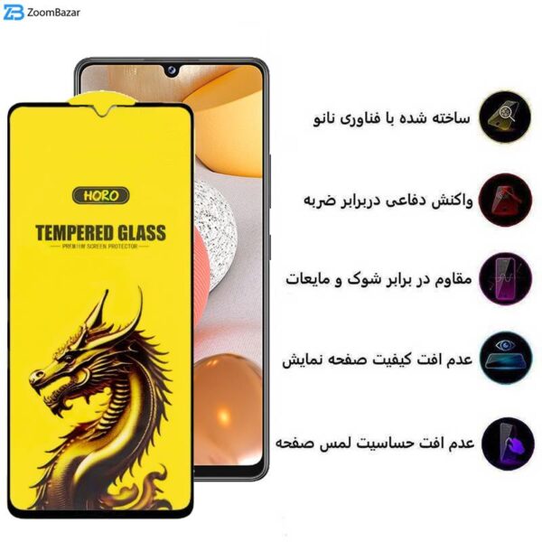 محافظ صفحه نمایش اپیکوی مدل Golden Dragon مناسب برای گوشی موبایل سامسونگ Galaxy A42 5G/A32 5G/A22 5G/A12 Nacho/A12 4G/A20s 4G