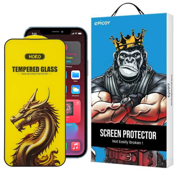 محافظ صفحه نمایش اپیکوی مدل Golden Dragon مناسب برای گوشی موبایل اپل iPhone 12 Pro Max