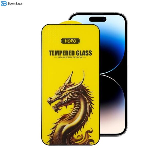 محافظ صفحه نمایش اپیکوی مدل Golden Dragon مناسب برای گوشی موبایل اپل iPhone 14 Pro