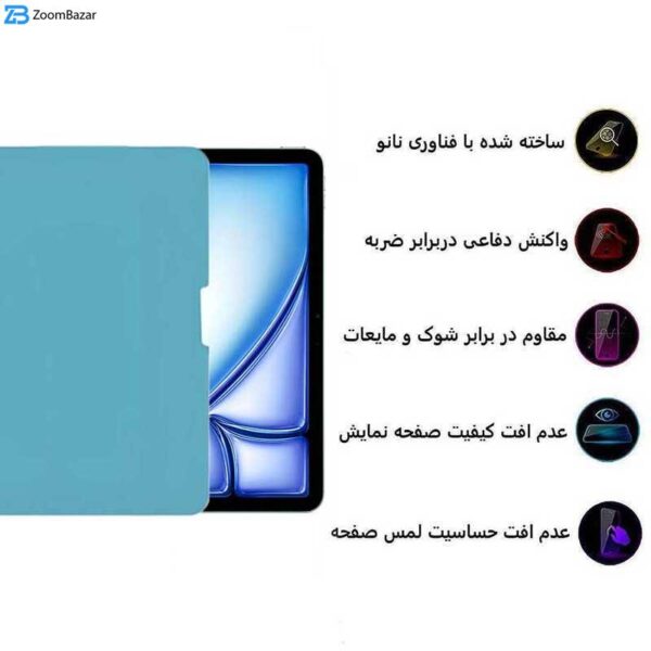 محافظ صفحه نمایش مات اپیکوی مدل Xundd paper-like مناسب برای تبلت اپل iPad Pro 11 2024 /Air 11 2024