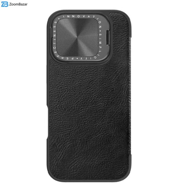 کیف کلاسوری نیلکین مدل Qin Prop Leather مناسب برای گوشی موبایل اپل iPhone 16 Pro Max