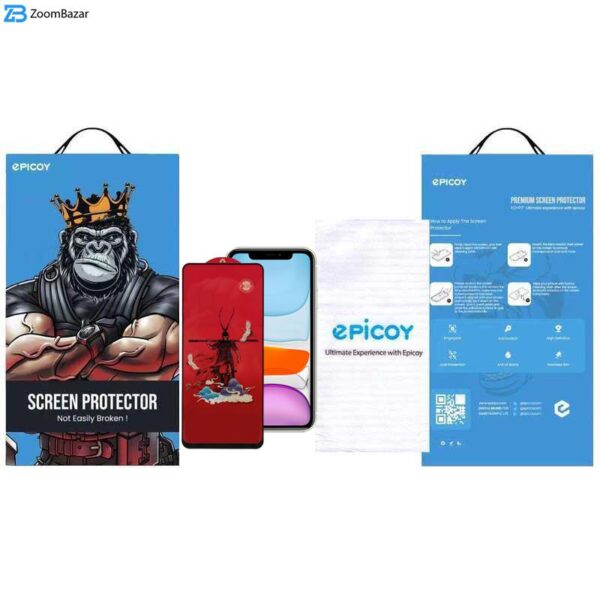 محافظ صفحه نمایش اپیکوی مدل Monkey King مناسب برای گوشی موبایل iPhone XR/ 11