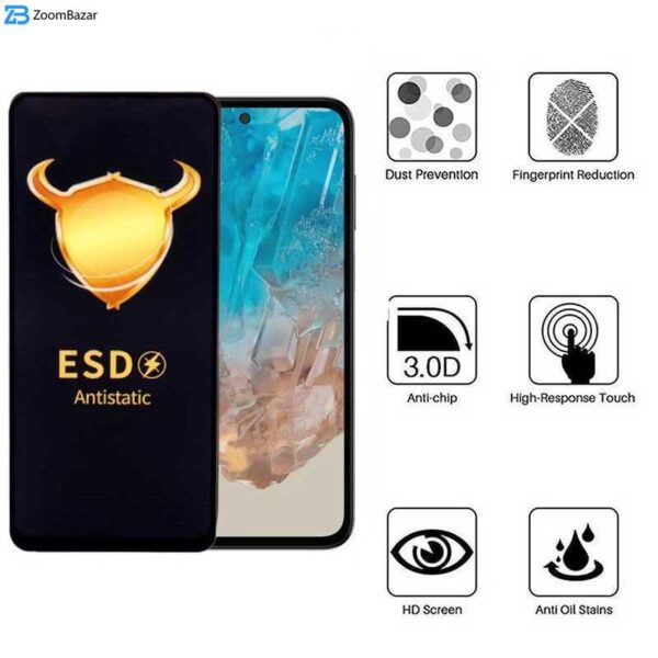 محافظ صفحه نمایش اپیکوی مدل Golden ESD مناسب برای گوشی موبایل سامسونگ Galaxy A55 / A35 / M35