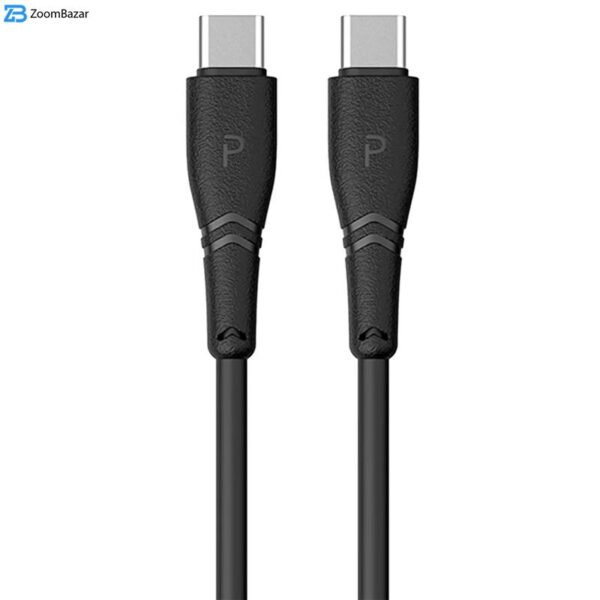 شارژر فندکی 48 وات پاوا مدل Solid CarCharger به همراه کابل USB-C