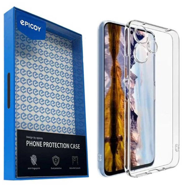 کاور اپیکوی مدل Transparent Clear مناسب برای گوشی موبایل شیائومی Poco F6/ Redmi Turbo 3