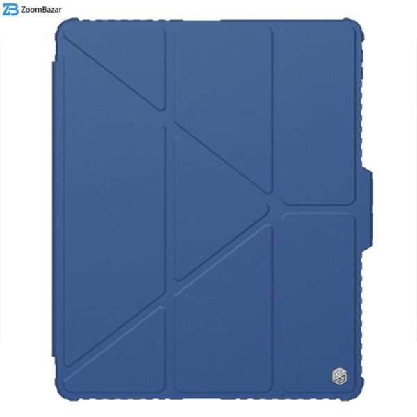 کیف کلاسوری نیلکین مدل Bumper Pro Leather Multi-Angle Folding مناسب برای تبلت اپل iPad Pro 13 2024