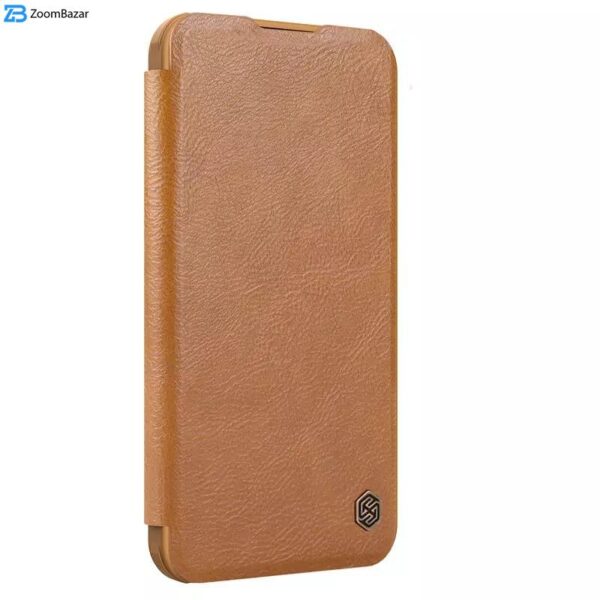 کیف کلاسوری نیلکین مدل Qin Prop Leather مناسب برای گوشی موبایل اپل iPhone 16