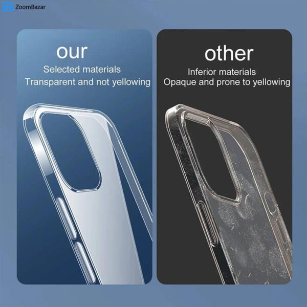 کاور اپیکوی مدل Transparent Clear مناسب برای گوشی موبایل اپل iPhone 15 Pro Max