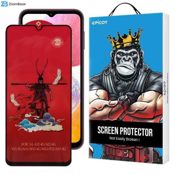 محافظ صفحه نمایش اپیکوی مدل Monkey King مناسب برای گوشی موبایل سامسونگ Galaxy A14/ A13/ A23/ Xcover7