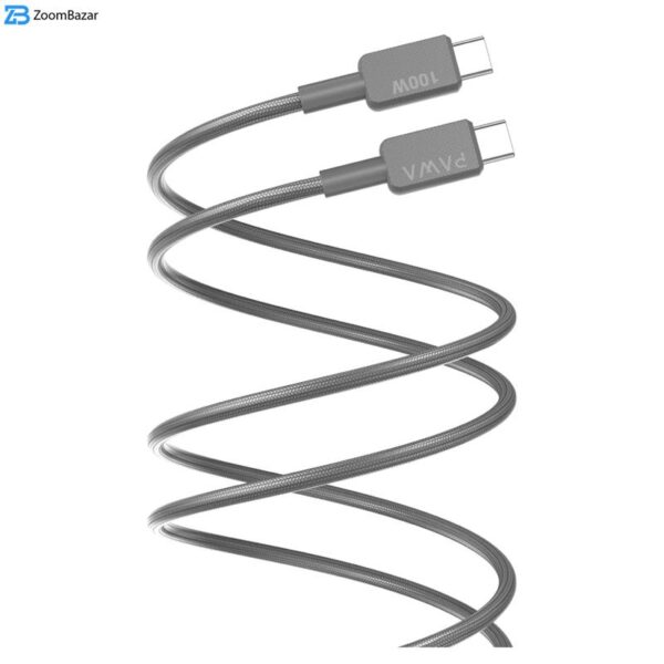 کابل تبدیل USB-C به USB-C پاوا مدل QWE8745