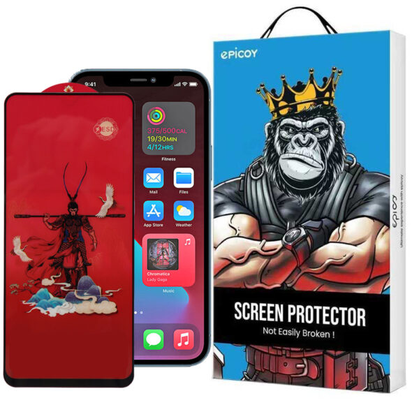 محافظ صفحه نمایش اپیکوی مدل Monkey King مناسب برای گوشی موبایل اپل iPhone 12/ 12 Pro