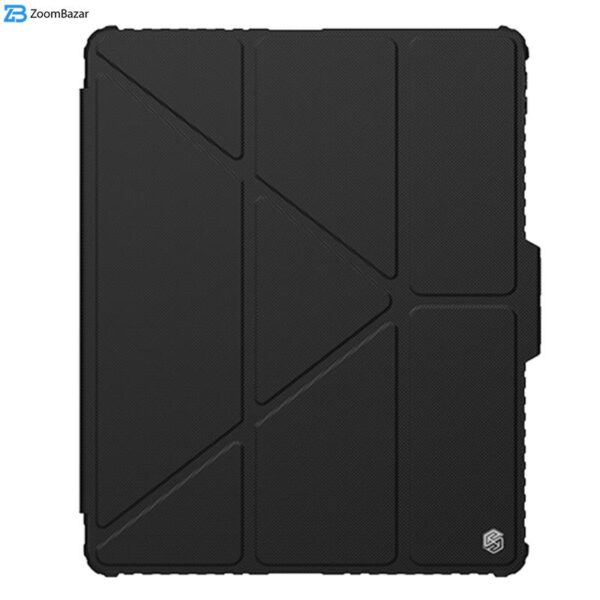 کیف کلاسوری نیلکین مدل Bumper Pro Leather Multi-Angle Folding مناسب برای تبلت اپل iPad Pro 13 2024