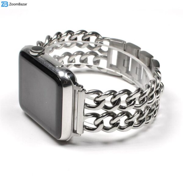 بند اپیکوی مدل Cartier Loop مناسب برای اپل واچ سری 1/2/3/4/5/6/7/8/SE سایز 38/40/41 میلی متری