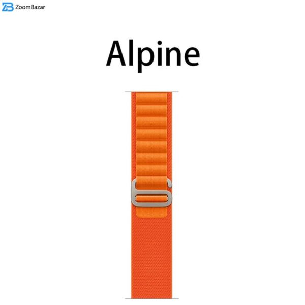 بند اپیکوی مدل Alpine Loop مناسب برای اپل واچ سری 1/2/3/4/5/6/7/8/SE/Ultra سایز 42/44/45/49 میلی متری