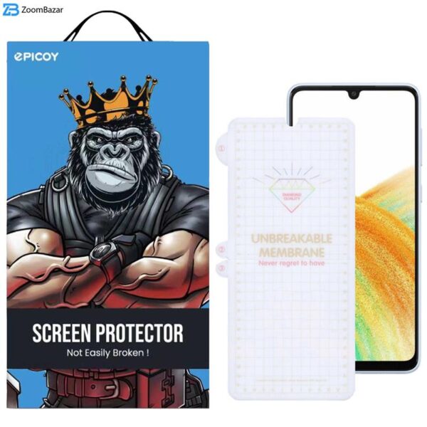 محافظ صفحه نمایش اِپیکوی مدل Hydrogel مناسب برای گوشی موبایل سامسونگ Galaxy A33 /A32 4G/A31/A30S/A22 4G/A30/A50/A50s/A40s/A20/M32 4G/M30s/F41/F22