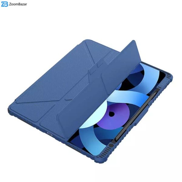 کیف کلاسوری نیلکین مدل Bumper Pro Leather Multi-Angle Folding مناسب برای تبلت اپل iPad Pro 13 2024