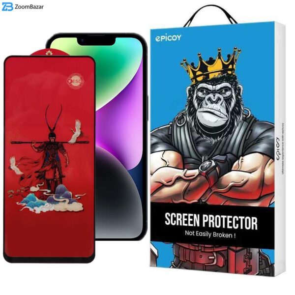 محافظ صفحه نمایش اپیکوی مدل Monkey King مناسب برای گوشی موبایل اپل iPhone 14 Pro Max