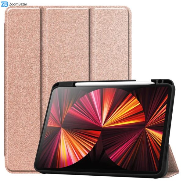 کیف کلاسوری اپیکوی مدل Smart Case مناسب برای تبلت اپل iPad Air 13 2024 / iPad Pro 12.9 2022 / 2021 / 2020