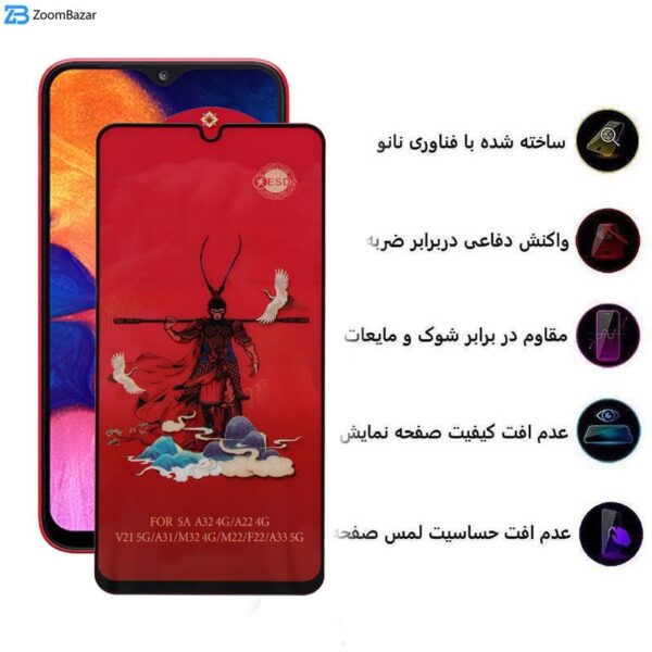 محافظ صفحه نمایش اپیکوی مدل Monkey King مناسب برای گوشی موبایل سامسونگ Galaxy A10