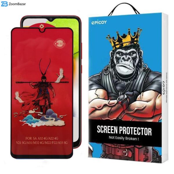 محافظ صفحه نمایش اپیکوی مدل Monkey King مناسب برای گوشی موبایل سامسونگ Galaxy A03 4G/A03s 4G/A03 Core 4G/A02 4G/A02s 4G