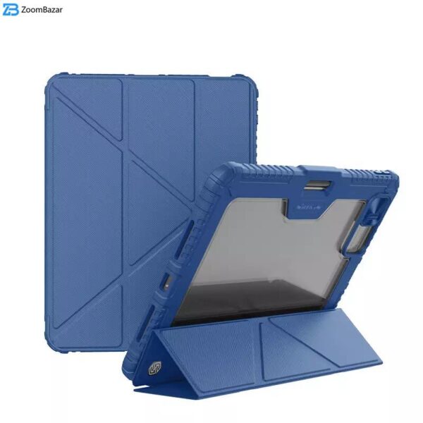 کیف کلاسوری نیلکین مدل Bumper Pro Leather Multi-Angle Folding مناسب برای تبلت اپل iPad Pro 13 2024