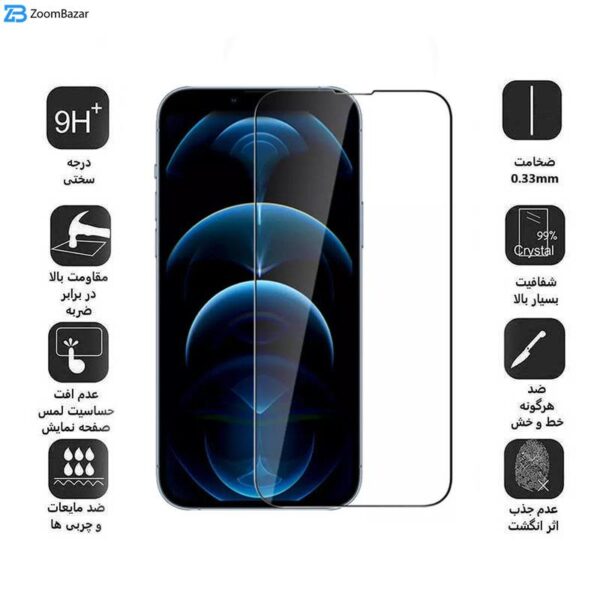 محافظ صفحه نمایش اپیکوی طرح Amazing Nillkin مناسب برای گوشی موبایل اپل iPhone 13 Pro Max