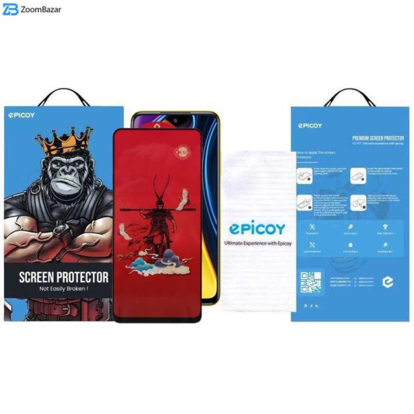 محافظ صفحه نمایش اپیکوی مدل Monkey King مناسب برای گوشی موبایل شیائومی Poco M3 Pro 4G / 5G