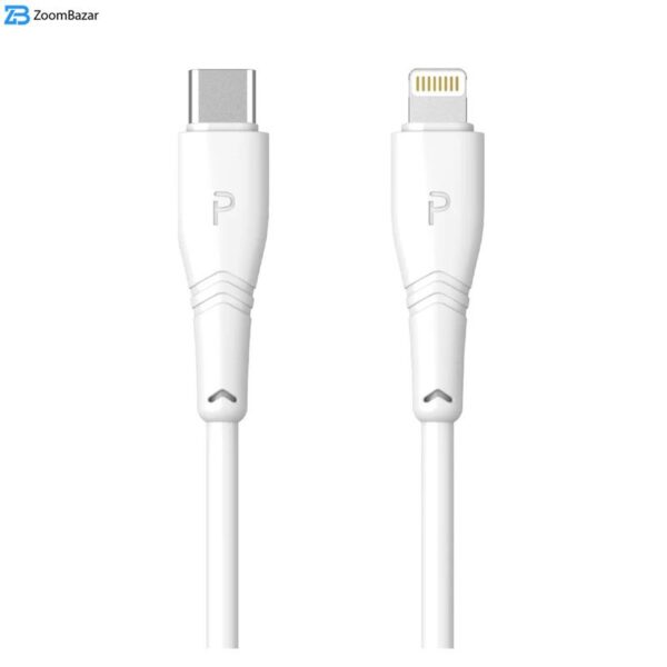 کابل USB-C به لایتنینگ پاوا مدل Quick Charging PW-12PVC27CL طول 1.2 متر