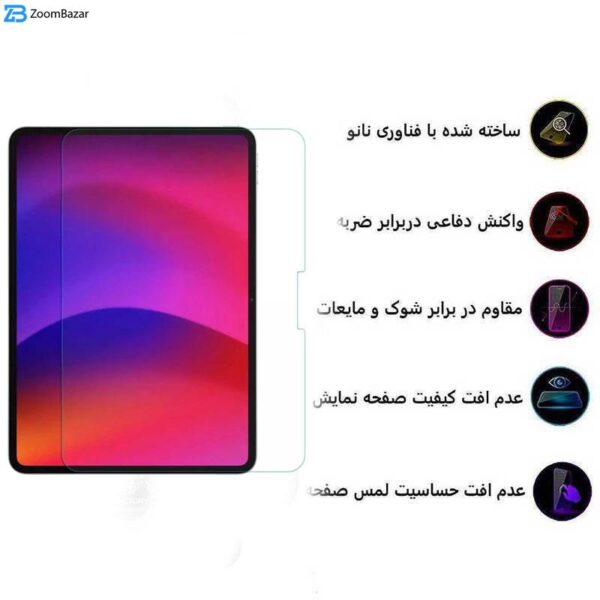 محافظ صفحه نمایش اپیکوی مدل Xundd Axe مناسب برای تبلت اپل iPad Pro 11 2024 / Air 11 2024