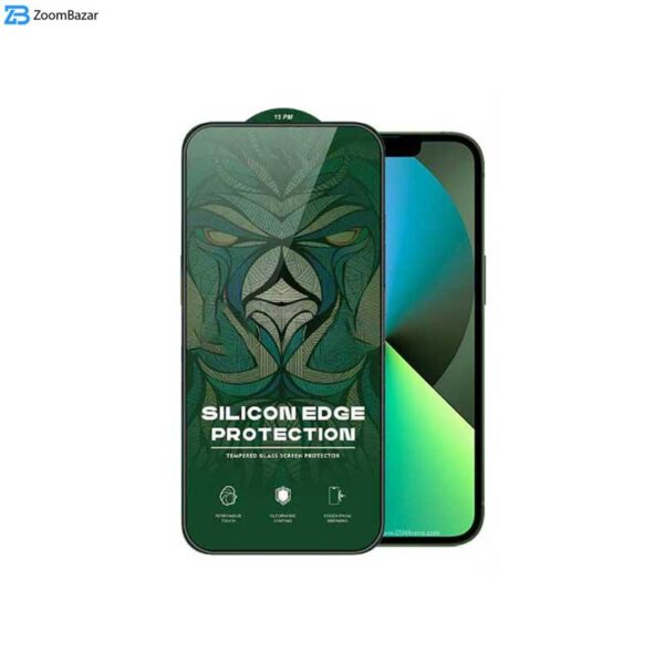 محافظ صفحه نمایش اپیکوی مدل Silicon Edges مناسب برای گوشی موبایل اپل iPhone 13/ 13 Pro/ 14