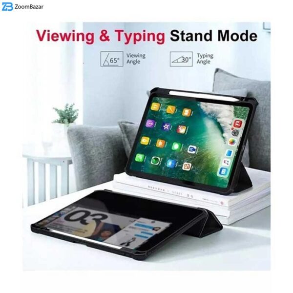 کیف کلاسوری اپیکوی مدل Smart Case مناسب برای تبلت اپل iPad Air 13 2024 / iPad Pro 12.9 2022 / 2021 / 2020