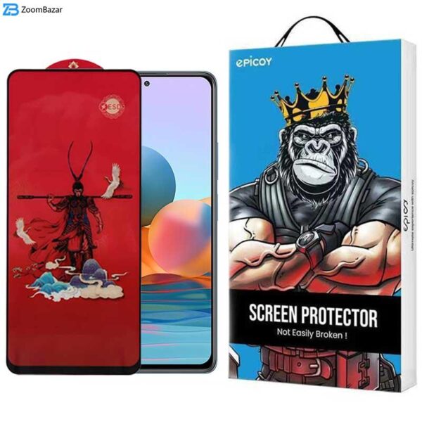 محافظ صفحه نمایش اپیکوی مدل Monkey King مناسب برای گوشی موبایل شیائومی Redmi Note 10 Pro Max / Note 10 Pro 4G(Internationa) / Note 10 Lite / Note 10 Pro 4G (India)