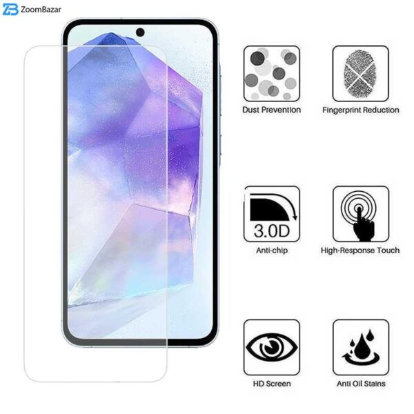 محافظ صفحه نمایش اپیکوی مدل Clear Pro مناسب برای گوشی موبایل سامسونگ Galaxy M35/ A55/ A35