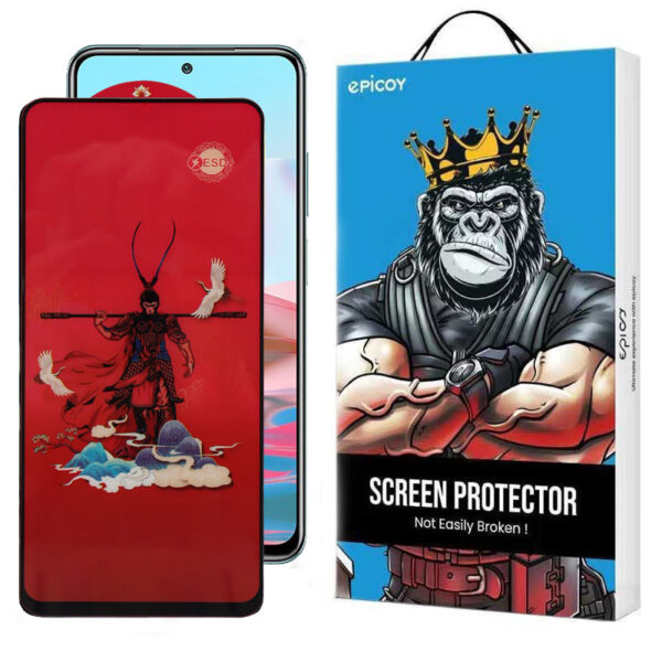 محافظ صفحه نمایش اپیکوی مدل Monkey King مناسب برای گوشی موبایل شیائومی Poco M5s 4G/Poco M4 Pro 4G/Redmi Note 11 4G/Global/Redmi Note 10 4G